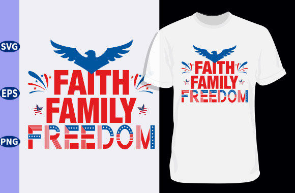 4th July SVG 6 Faith Family Freedom Review
