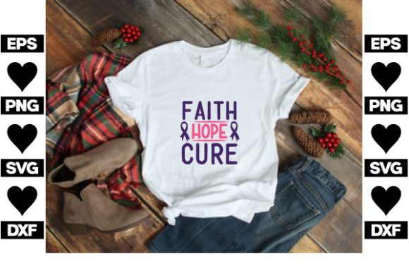 Breast Cancer SVG Design, Faith Hope Cu Review for Real Projects