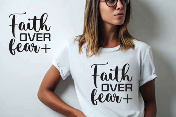 Breast Cancer Svg Design, Faith over Fea