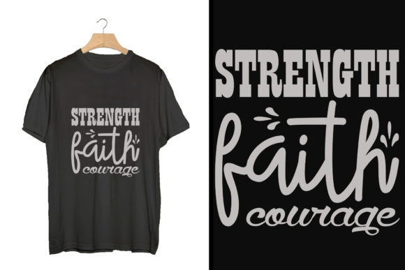 Breast Cancer Svg Design, Strength Faith