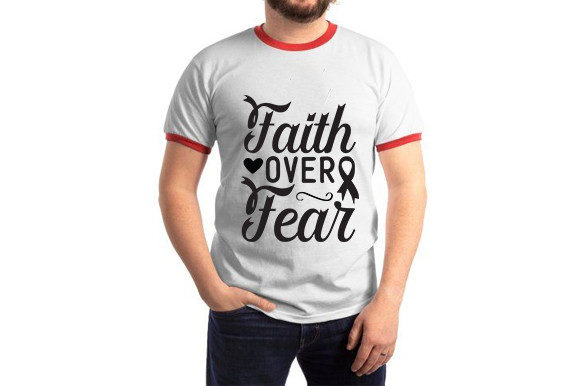 Cancer SVG Design, Faith over Fear – A Designer’s Perspective