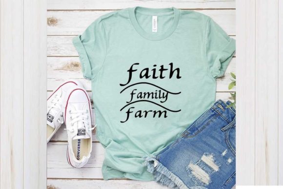 Sign Maker SVG Design: Faith, Family, Farm